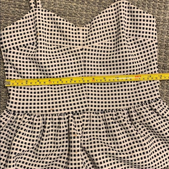 Chelsea28 Checkered Peplum Top - Picture 7 of 8